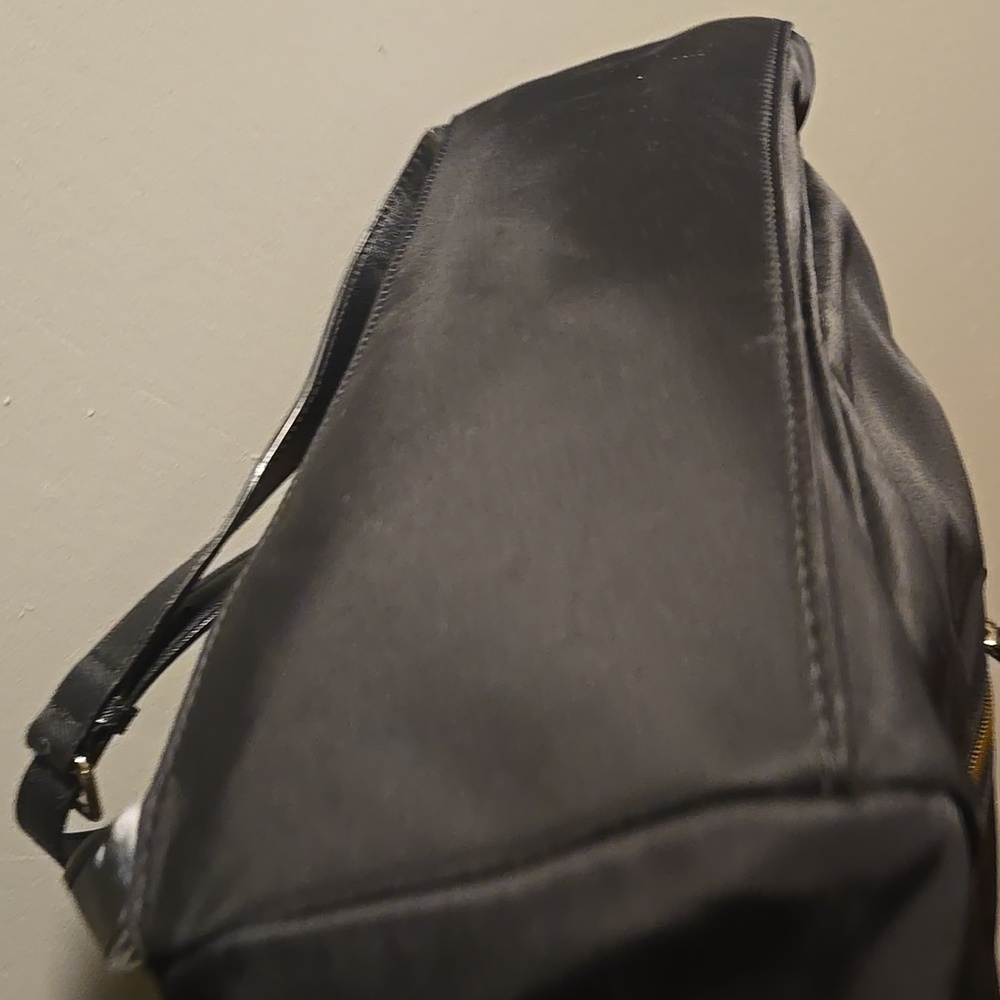 Kate Spade Black Backpack with Gold Accents - Picture 9 of 14